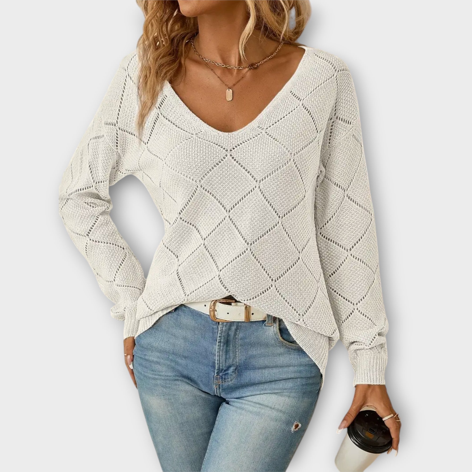 Aurora - Lässiger Pullover