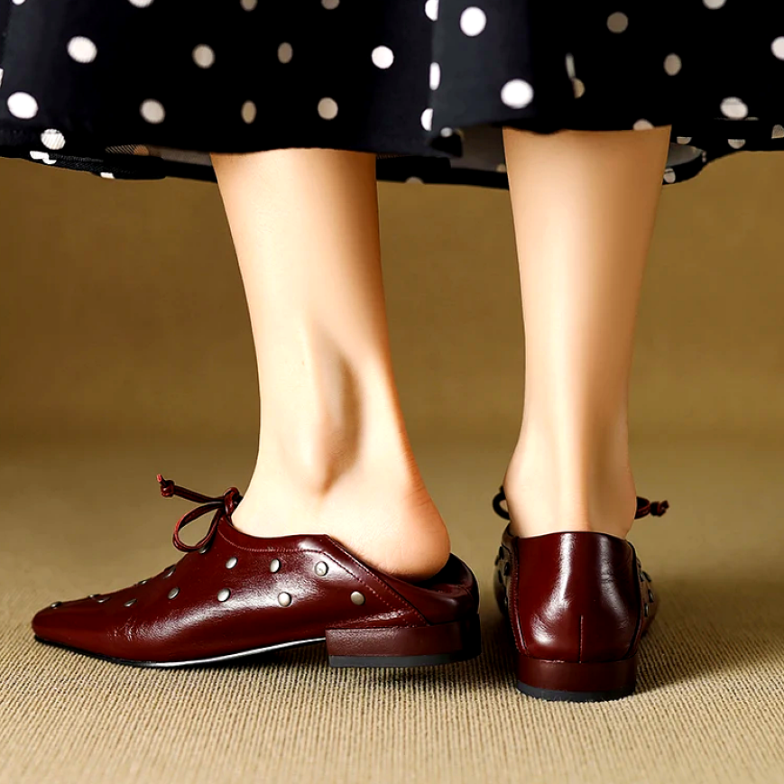 Marquesa Nieten Slipper