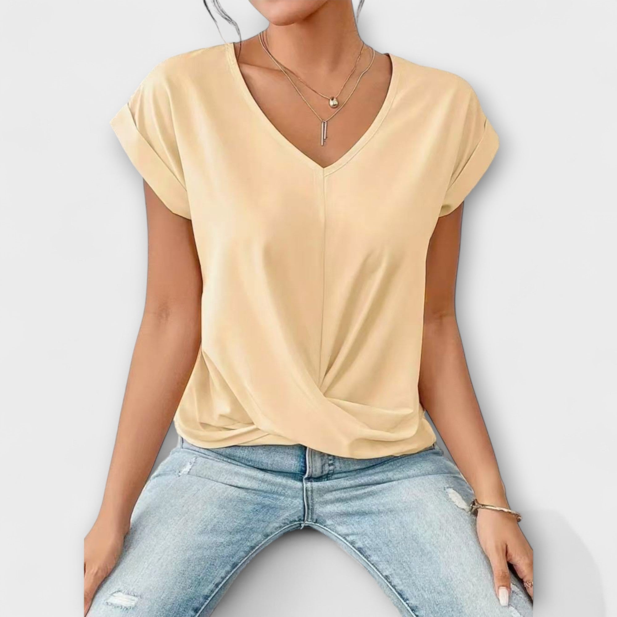 Eloise - V-Ausschnitt Top