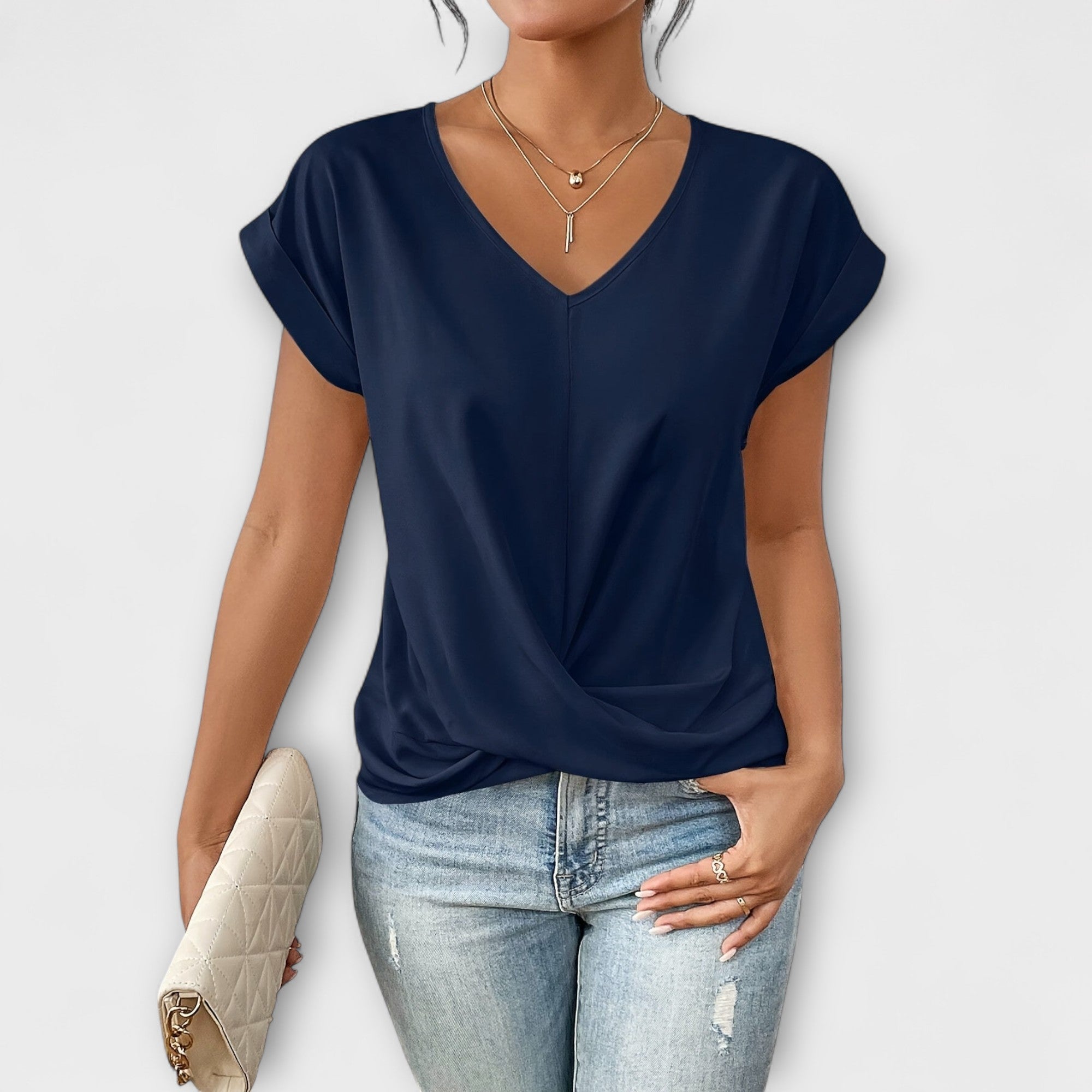 Eloise - V-Ausschnitt Top