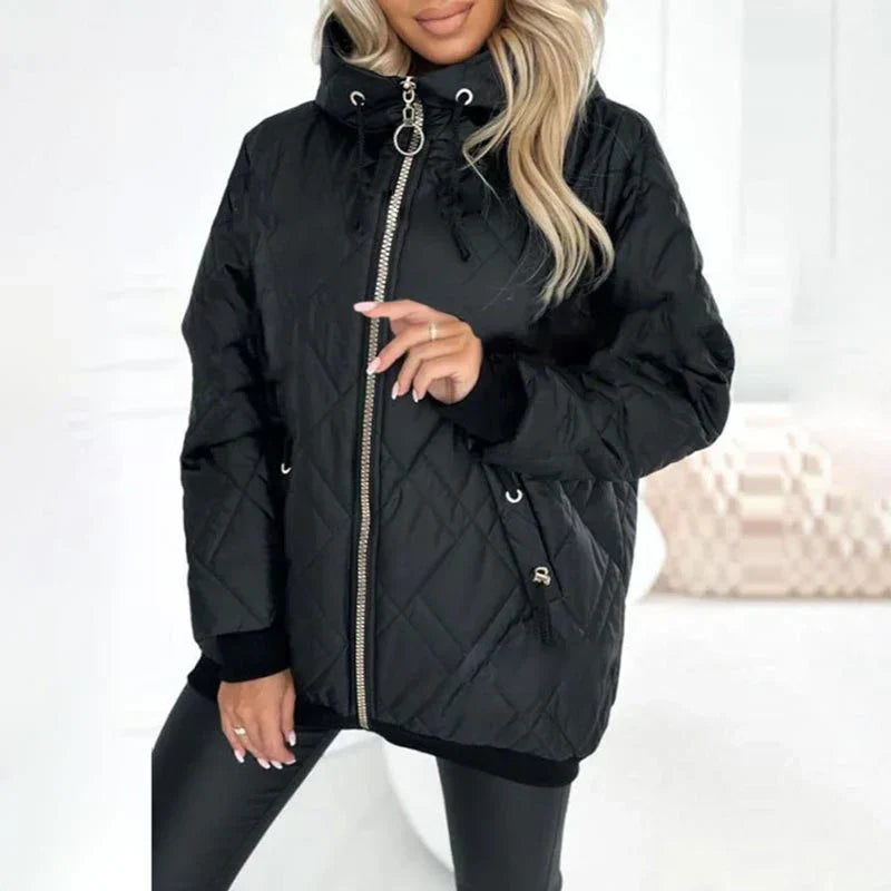 Maelis | Steppjacke mit hohem Kragen