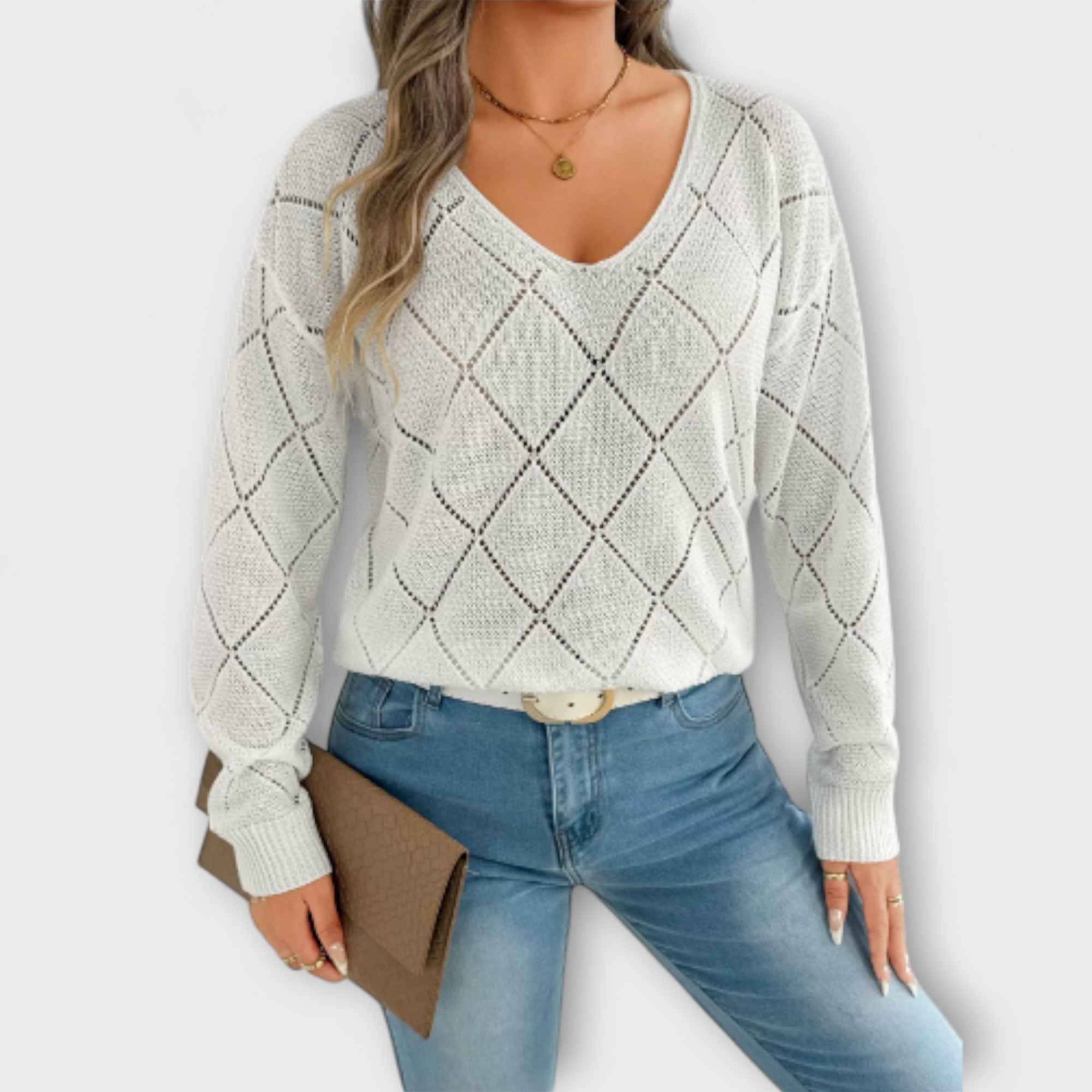 Aurora - Lässiger Pullover