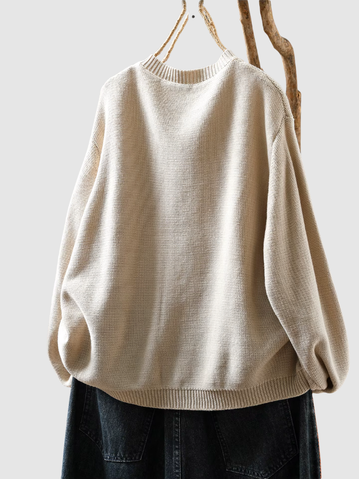 Clarisse™ | Strickjacke mit farbigen Knöpfen
