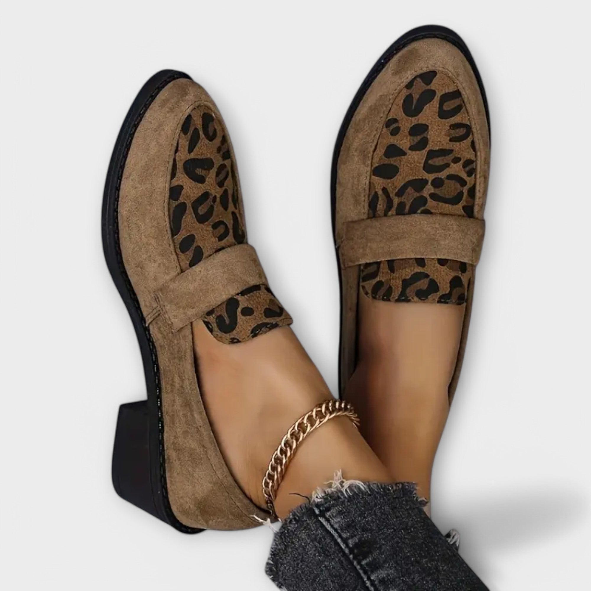 Aurora - Elegante Damenschuhe mit Leopardenmuster