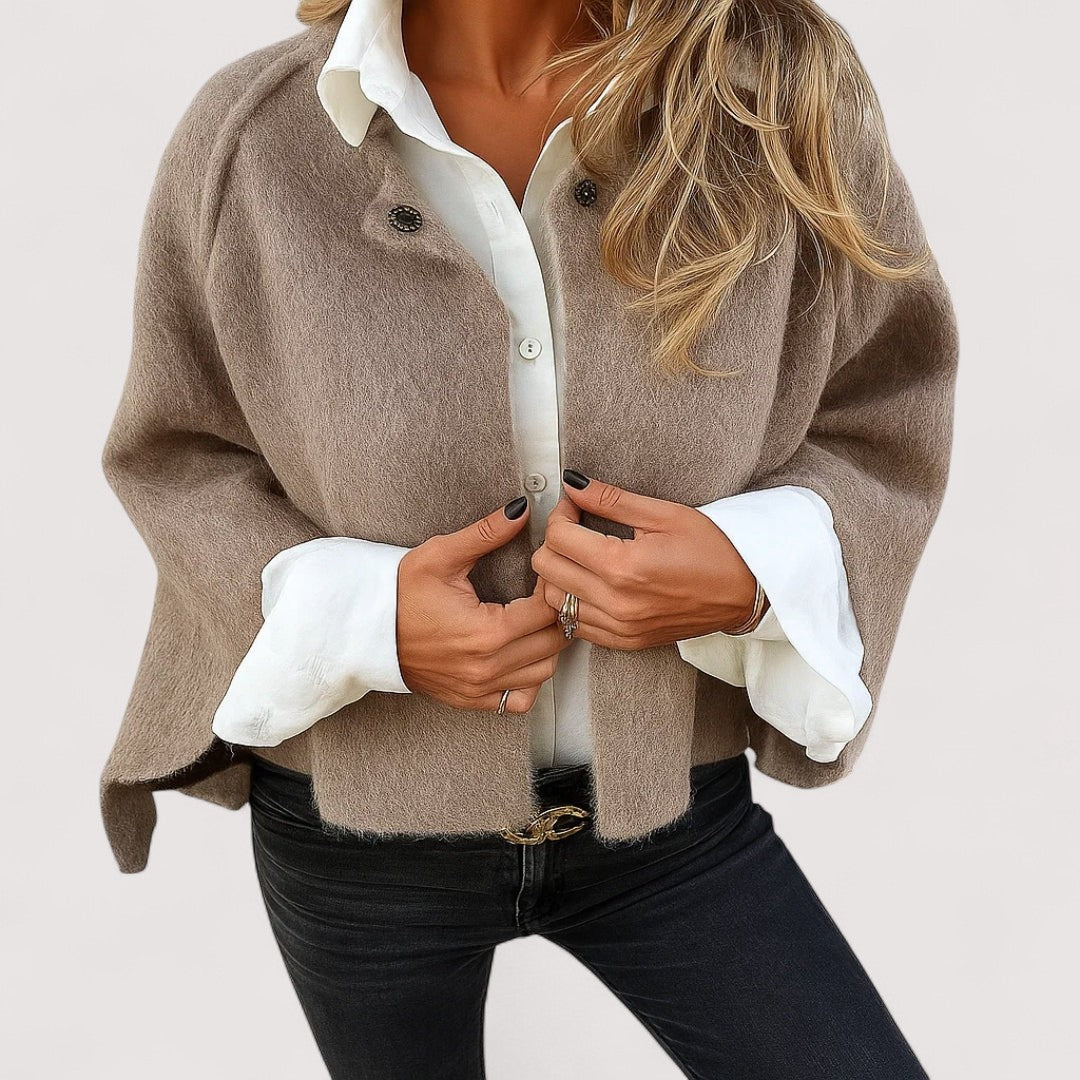 Inge | Elegante Wollmix-Jacke