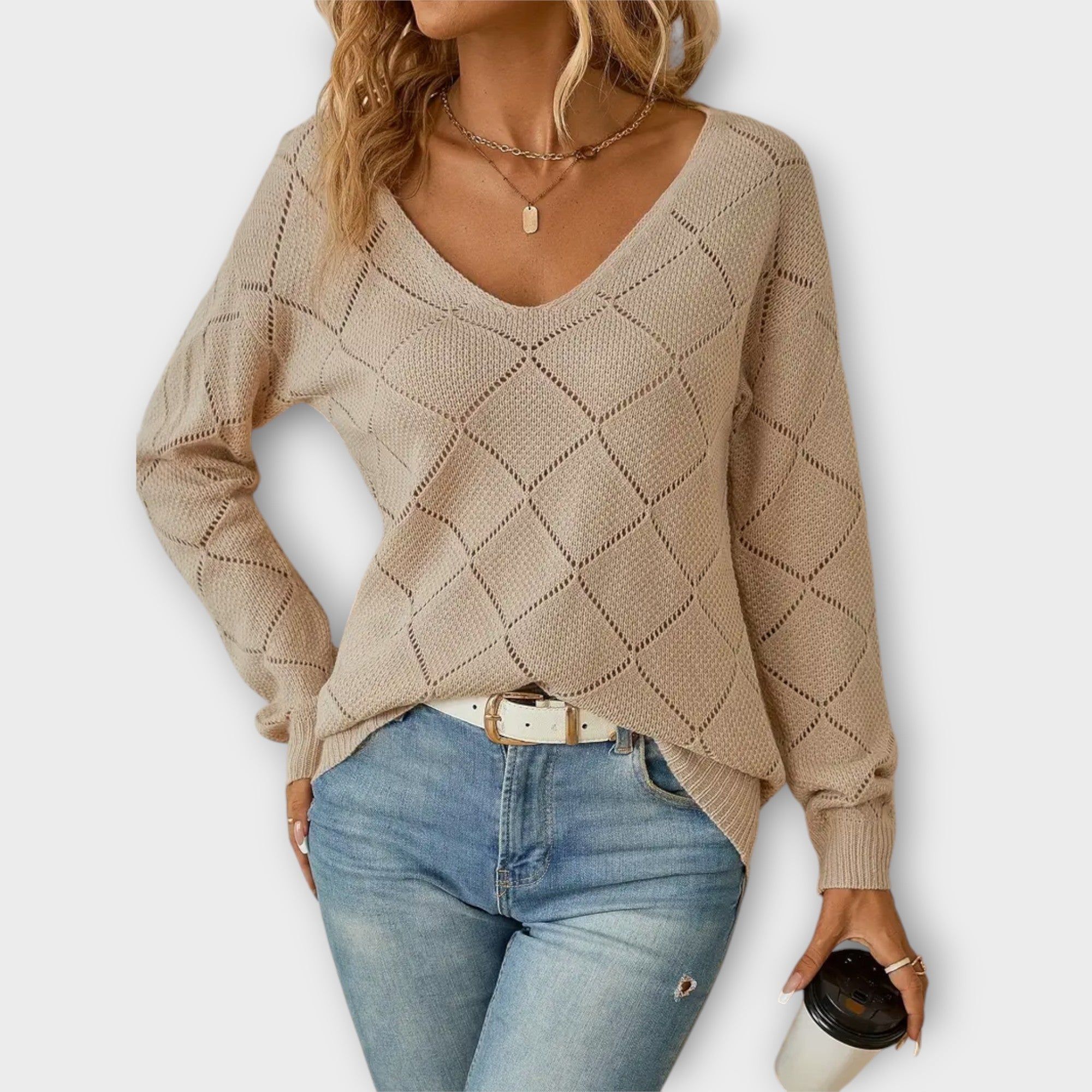Aurora - Lässiger Pullover