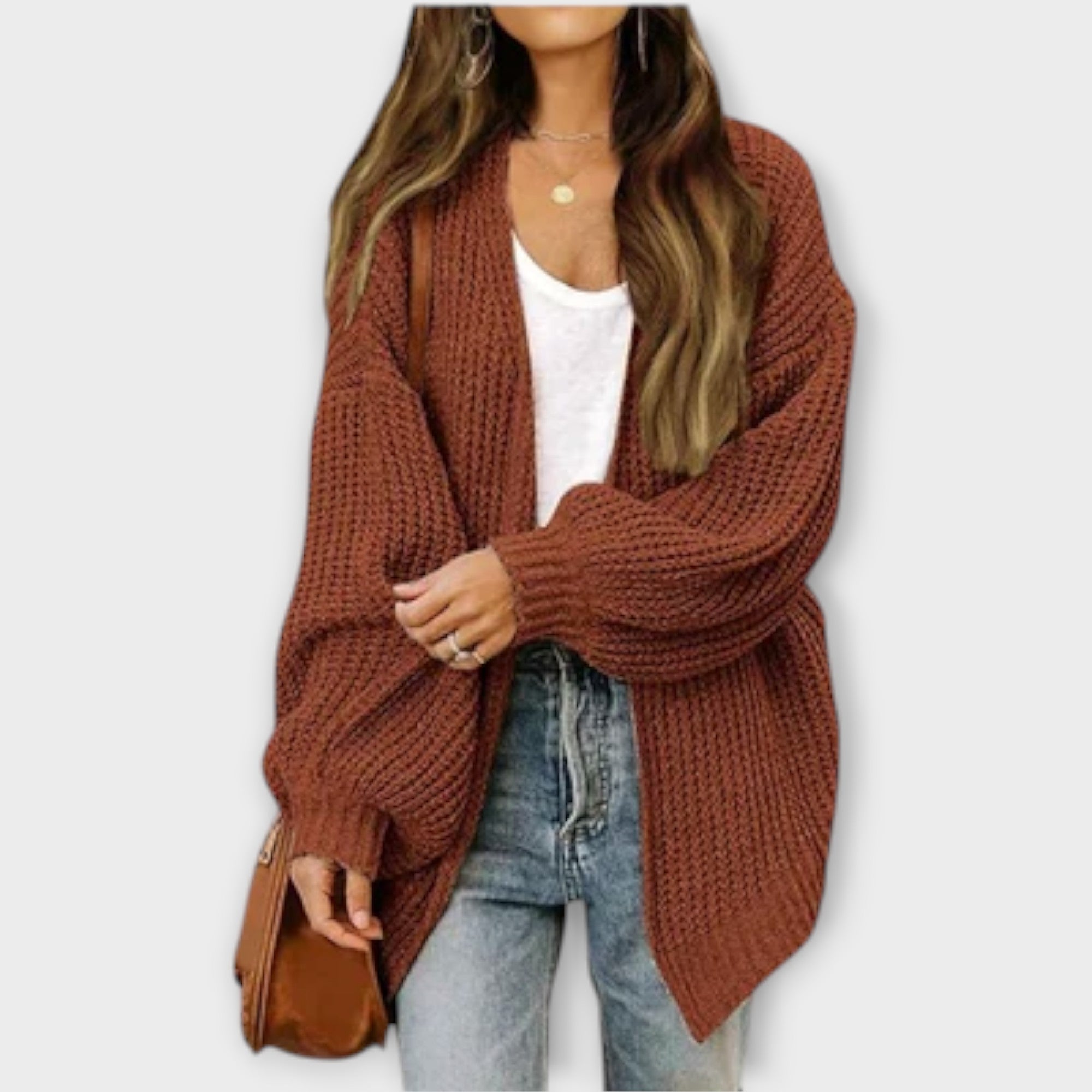 Aurora - Lässiger gestrickter Cardigan