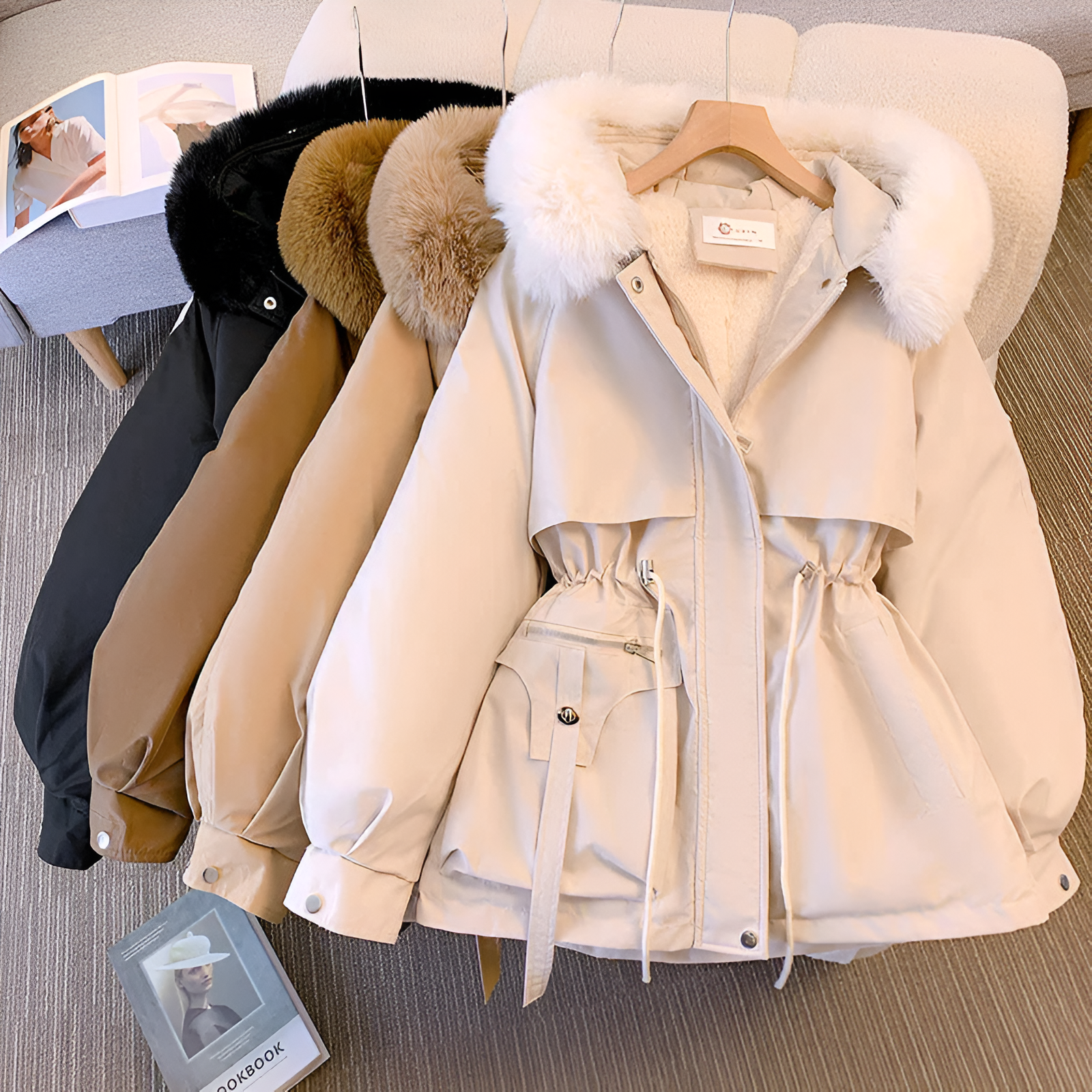 Amara™ | Luxus-Winterparka mit Fleecefutter